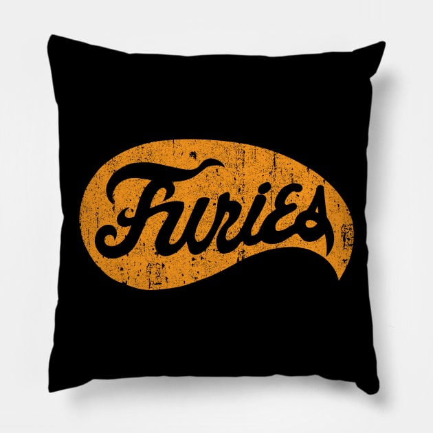 The Baseball Furies Pillow by huckblade