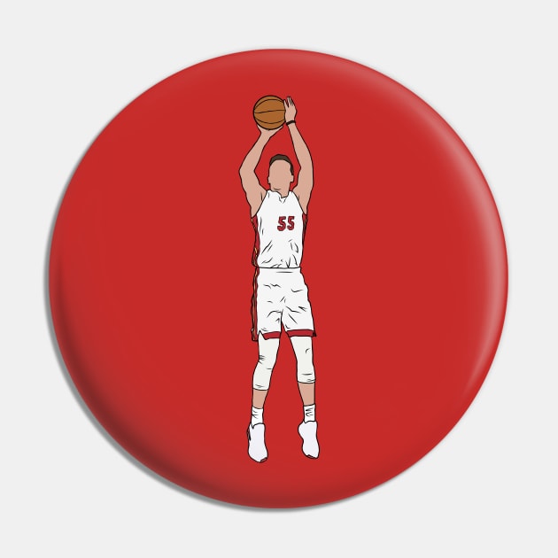 Duncan Robinson Jumpshot Pin by rattraptees