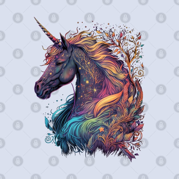 unicorn art by Mailson