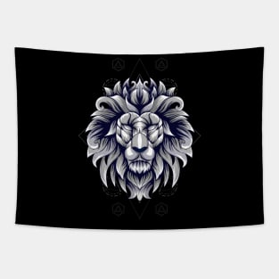 lion head king Tapestry