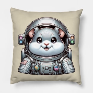 Hamster Astronaut Pillow