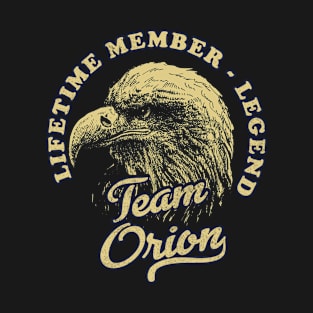 Orion Name - Lifetime Member Legend - Eagle T-Shirt