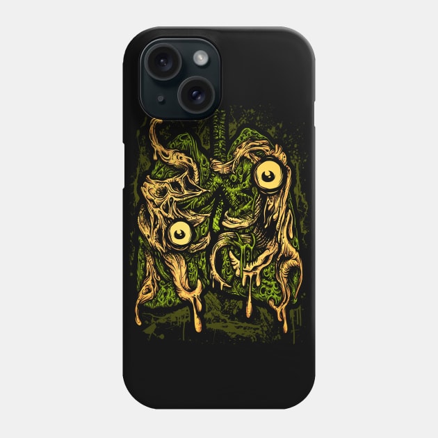 Zombie Lungs Phone Case by KawaiiDread