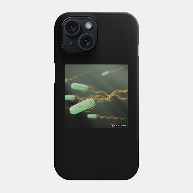 Bacteria Swimming Phone Case by Smart Biology