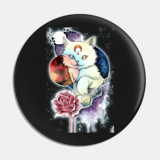 galaxy cat Pin