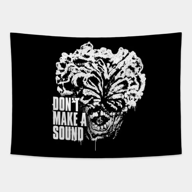 Don't Make A Sound Tapestry by demonigote