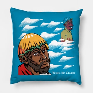 Jesus, the Creator Pillow