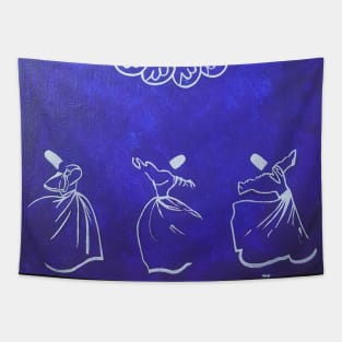 Whirling - Allah Tapestry