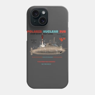 Classic Polaris Nuclear Sub Advertisment Phone Case