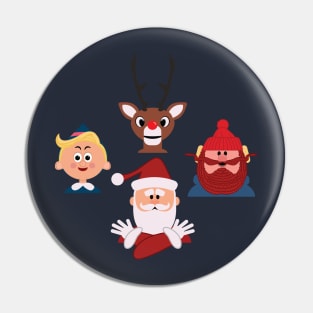 Santa Rhapsody Pin