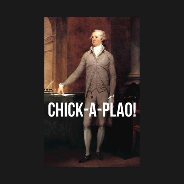 Chick-a-plao! Hamilton inspired portrait by tziggles