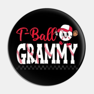 Tee Ball Grammy Leopard  Tball Grammy Mother's Day Pin