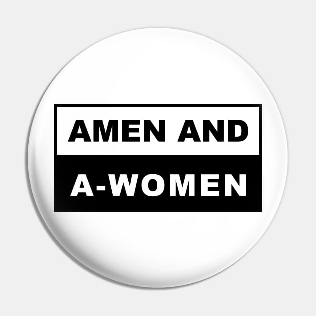 Amen and Awomen Pin by powniels