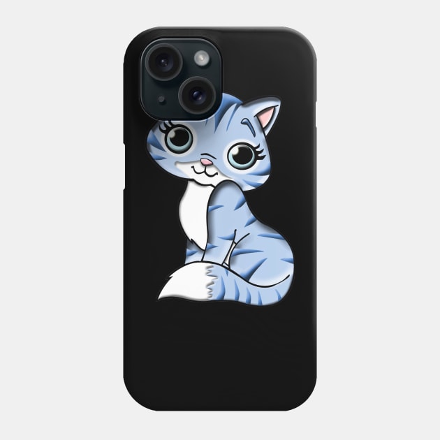 Cat Phone Case by Alpha-store