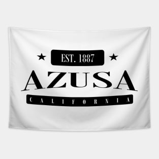 Azusa Est. 1887 Standard Black Tapestry