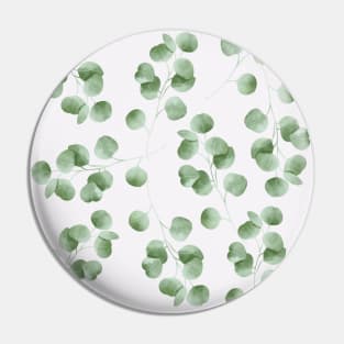 Green Tropical Leaves Pin