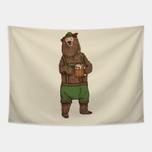 Traditional German Bear Tapestry