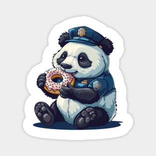 police panda Magnet