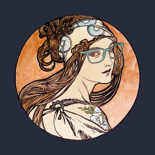 Nerdy Nouveau by sticks and bones vintage