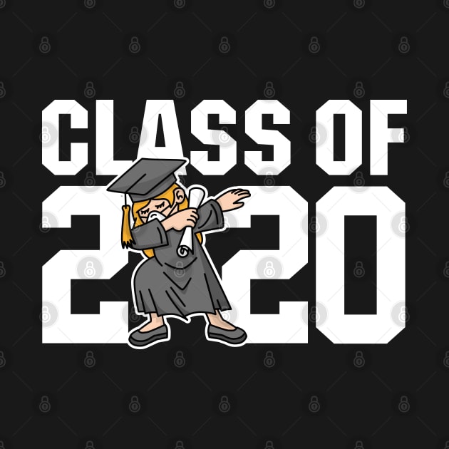 Class of 2020 graduation Corona Dad dabbing girl seniors by LaundryFactory