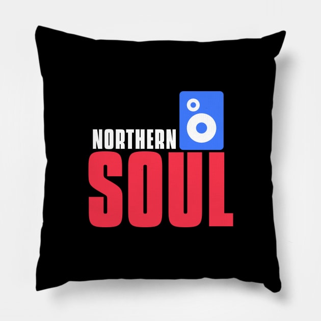 Northern soul Pillow by BVHstudio