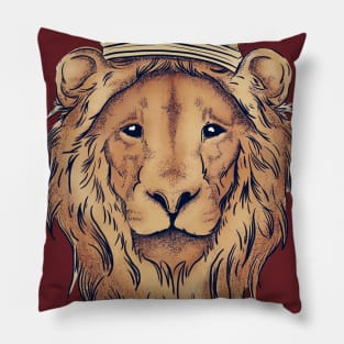 Liam the Lion (color) Pillow