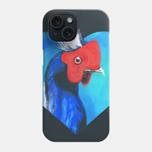 Head of swinhoe pheasant Phone Case