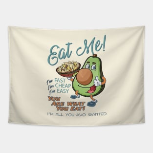 Eat Me! Avocado Tapestry