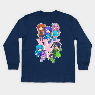 Its Funneh Kids Long Sleeve T Shirts Teepublic - roblox itsfunneh murder island