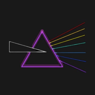 Rainbow prism T-Shirt