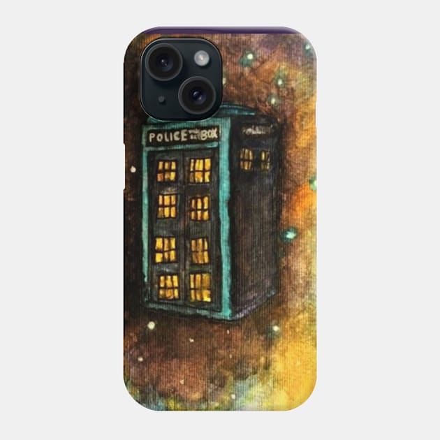 Bigger On The Inside, Galaxy Phone Case by BelladonnaBravado