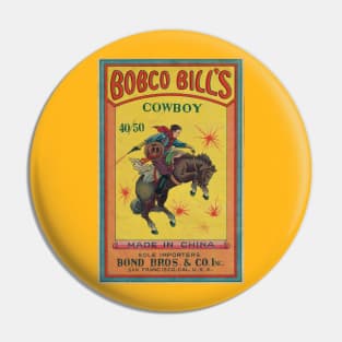 VINTAGE FIRECRACKER BOBCO BILLS Pin