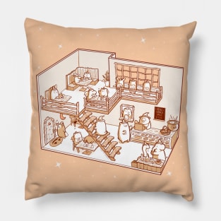 Magical Animal Cafe Pillow