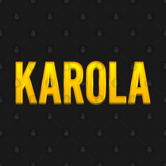 Karola Name by xesed