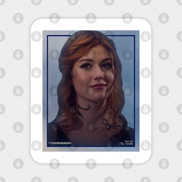 Clary Fairchild - Season Two Poster - Shadowhunters Magnet by vickytoriaq