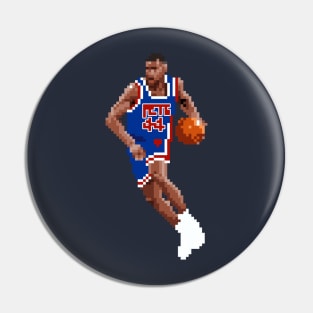 Derrick Coleman Pixel Dribble Pin