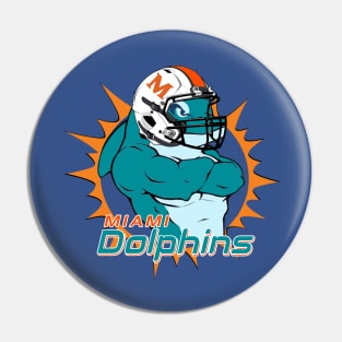 The Miami Football Fan Pin