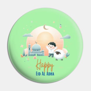 Happy Eid Al Aldha Pin