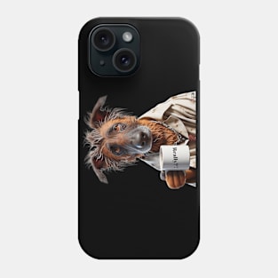 Belgian Malinois Coffee by focusln Phone Case