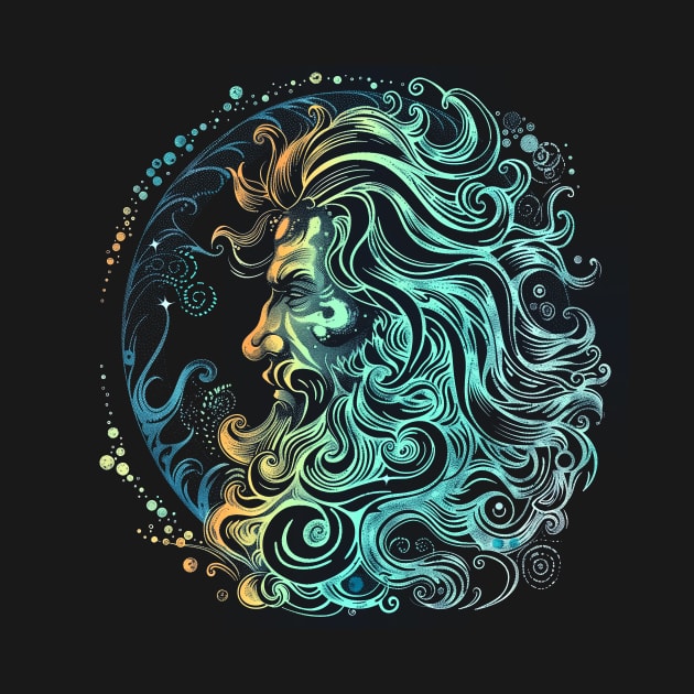 Aquarius Zodiac Sign Men Neptune by Vlaa