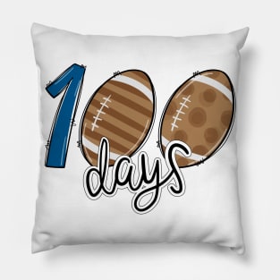 100 Days of School Boy Pillow