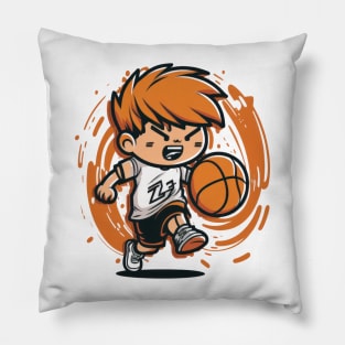 Nothing beats a good game of hoops with the boys Pillow