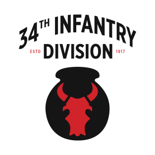 34th Infantry Division United States Military T-Shirt