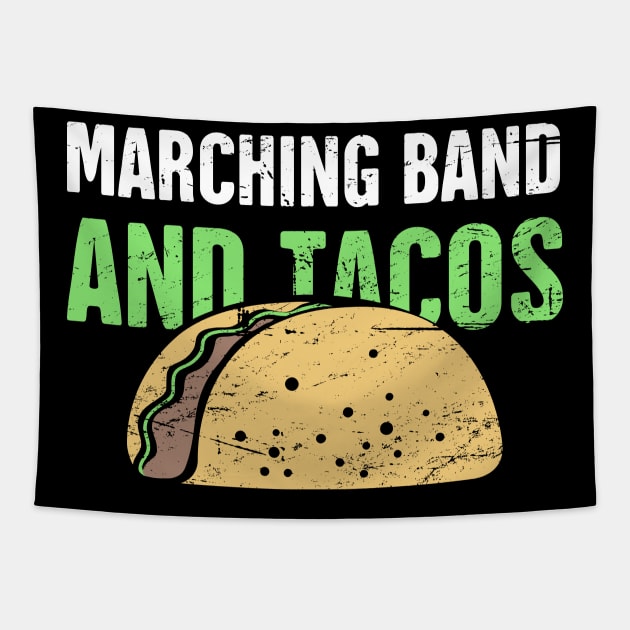 Marching Band And Tacos Tapestry by MeatMan