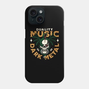 dark skull and snake v6 Phone Case