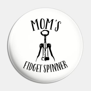 Moms Fidget Spinner Drink T Shirts Pin