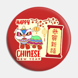Happy Chinese New Year Pin