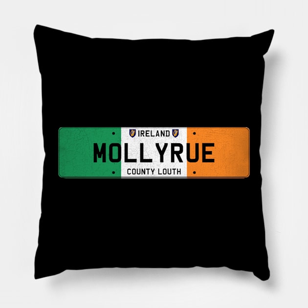 Mollyrue Ireland Pillow by RAADesigns