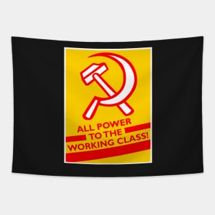 All Power to the Working Class - Communism / Socialism Tapestry