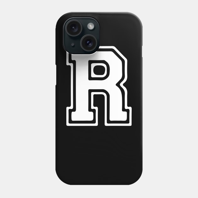 Letter R Phone Case by Xtian Dela ✅